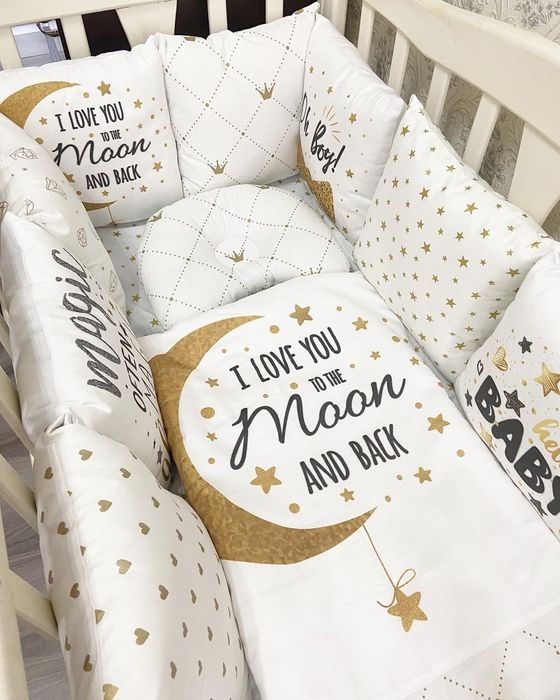 Бортики на кроватку