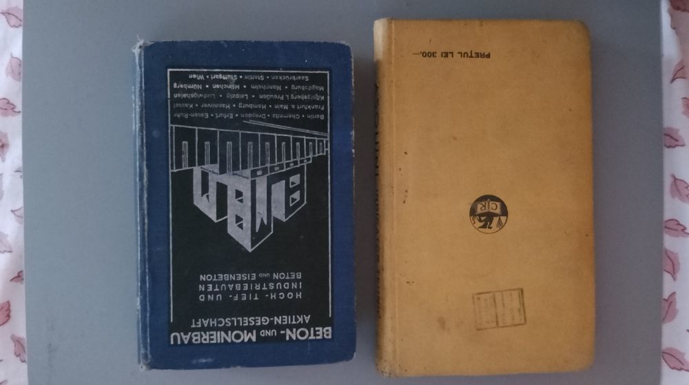 Lot două cărți rare de colecție/1934-1938/Arhitectura