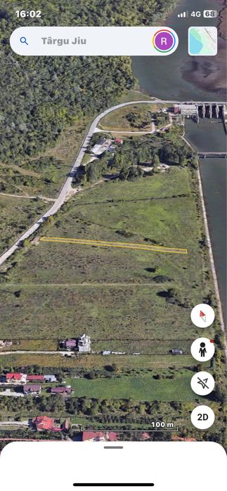 Teren vanzare sau variante .Str. Barajelor tg jiu, 2200m