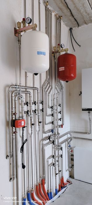 Монтаж систем отопления и котельного оборудования