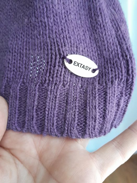 Rochie mov tricotata