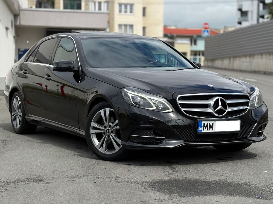 Mercedes-Benz E220 Avantgarde 2014 / 2.2 Diesel 170 Cp / Automat 7G Tronic / Dotări TOP