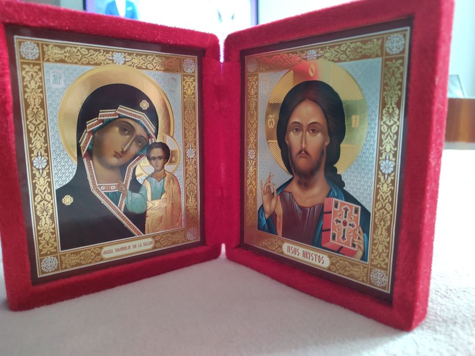 Icoana diptic 15,5 x 13