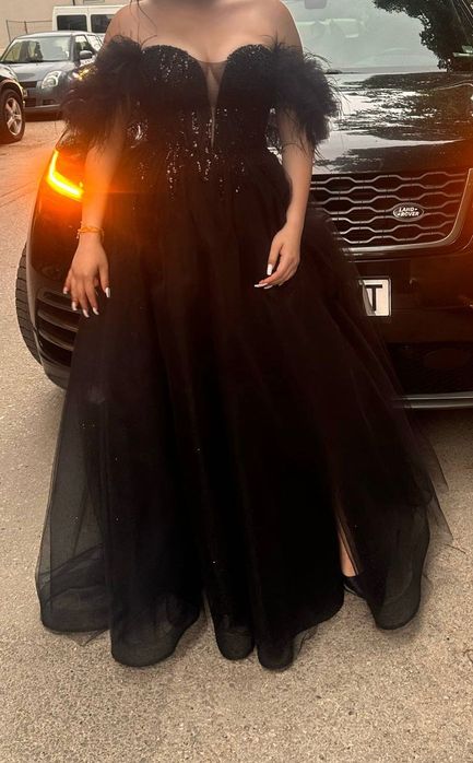 Бална рокля (черна)