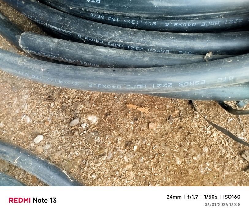 Тръба ф40х3.4 HDPE