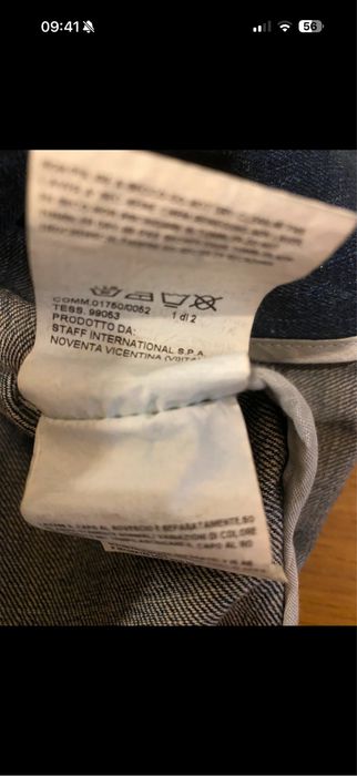Sacou blug original Dsquared unisex