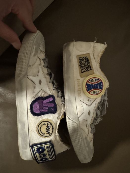 Golden Goose Superstar Cloth low trainers