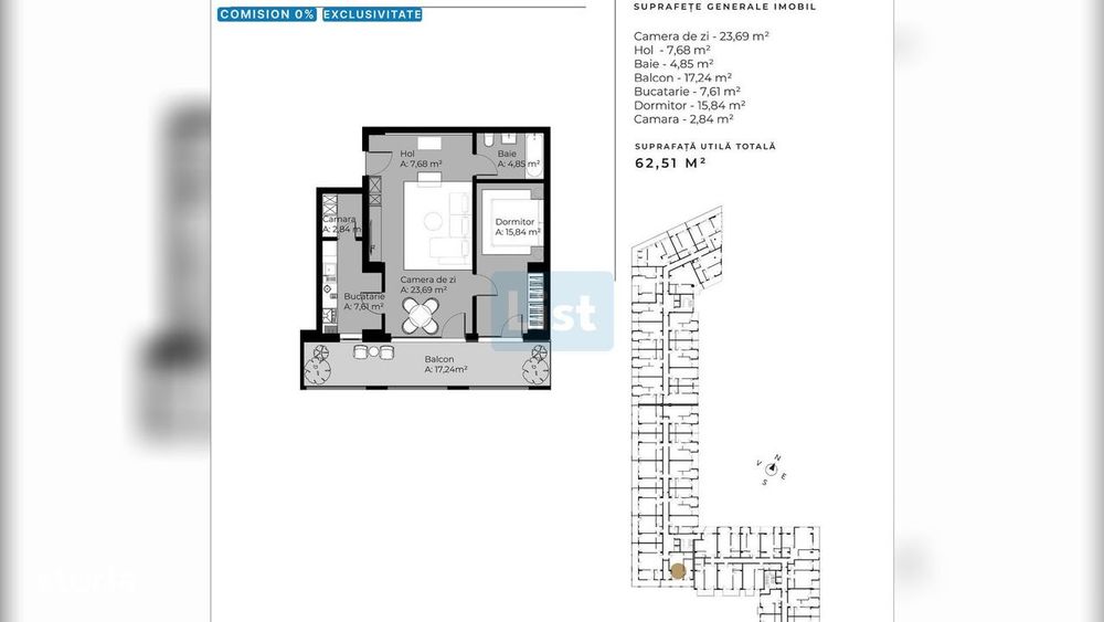 Apartament de vanzare in cartierul Sopor