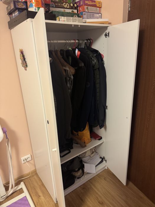 Dulap depozitare alb