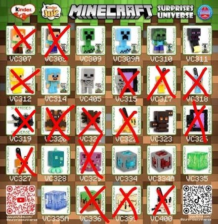 Киндер Майнкрафт обмен
