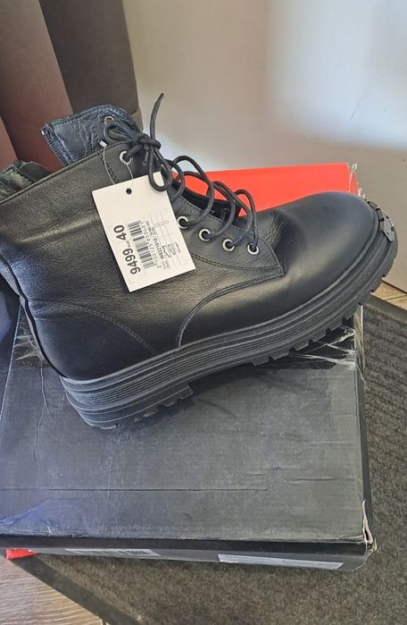 Ботинки пьёт карден кожа