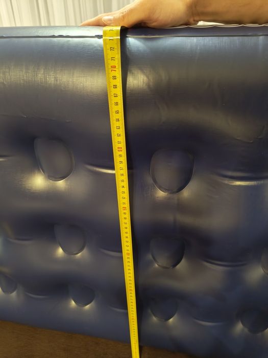 Saltea gonflabila 180 x 75 + pompă și abțibild reparare