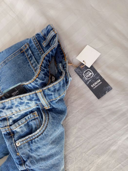Blugi jeans fetita 152 Cool Club Wide Fit NOI cu eticheta pantaloni largi