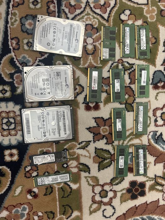Запчасть ноутбук HDD,SSD,m2 ssd,hdd,Озу 4гб