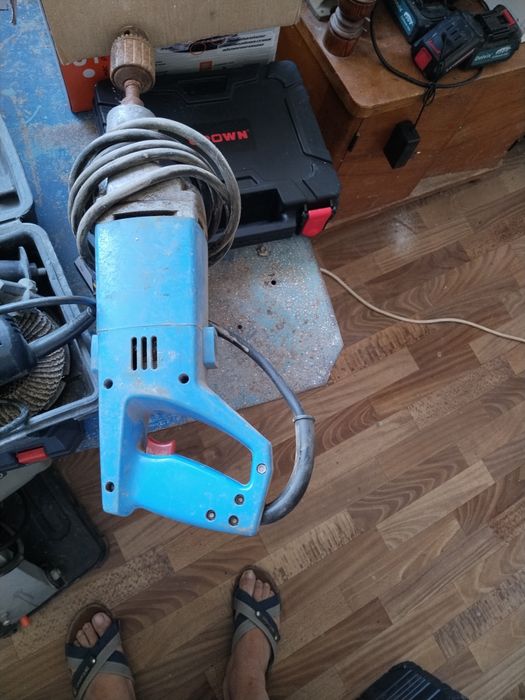 Болгарка AVA 125 и дрель