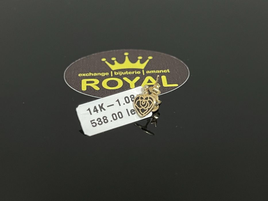 Bijuteria Royal CB : Cercei copil aur 14K 1,08 grame