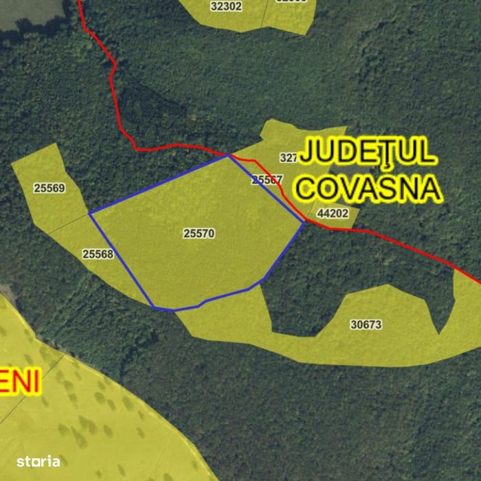 Pădure mixtă de vânzare în Sfântu Gheorghe!