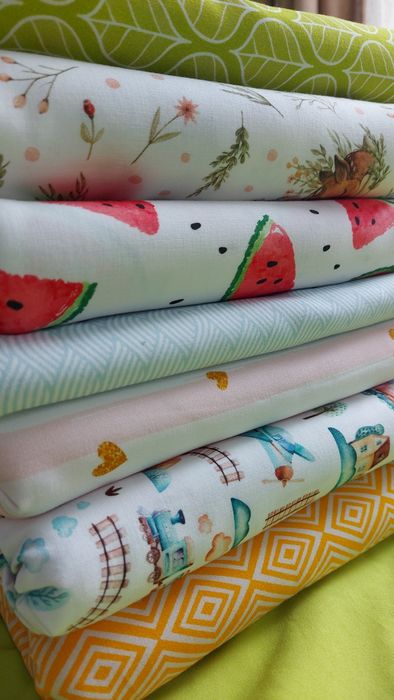 Ткань хлопок муслин поплин сатин