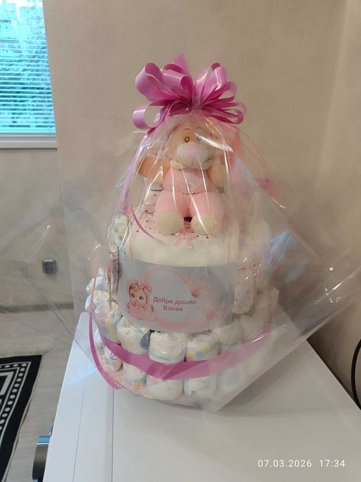 Торта от памперси