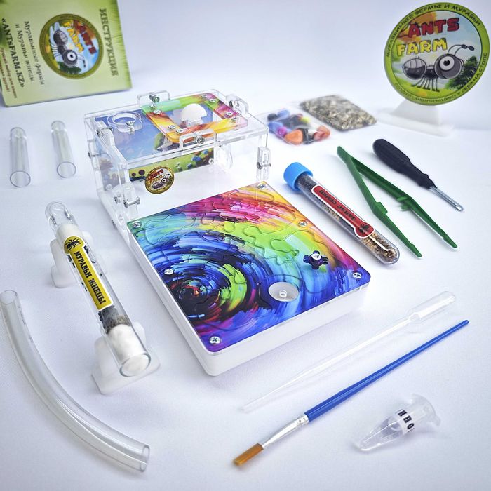 ГИПСОВЫЙ Формикарий "START" ||| Муравьиная ферма - Муравьи жнецы