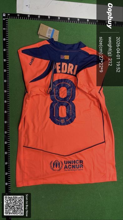 Tricou Pedri barcelona