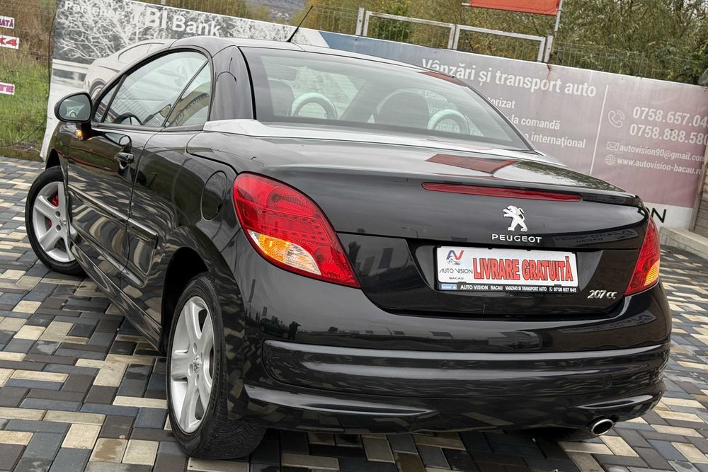 *RATE*Peugeot 207 CC CABRIO 1.6 Benzina 120Cp 10/2014 Euro5 Import Germania! !