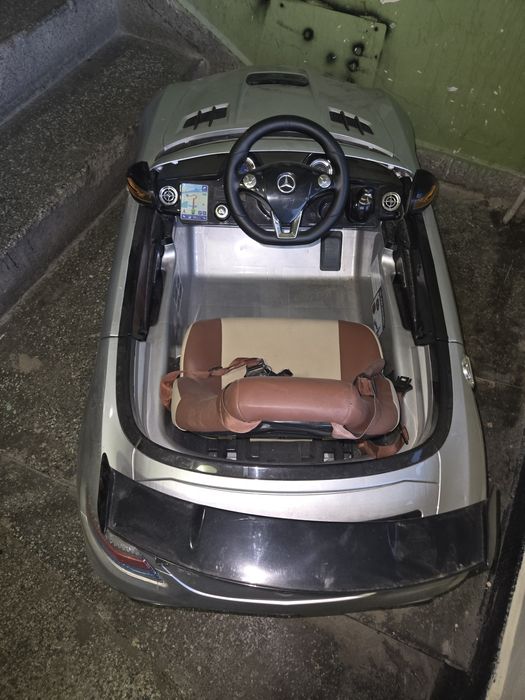Електрическа кола Mercedes SLS, Buddy Toys, + 3 години, 3 км/ч,