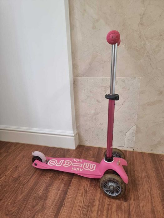 Самокат Micro Mini Deluxe розовый