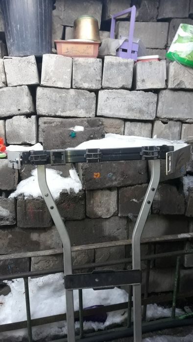 Крепление для лыж на запаску.