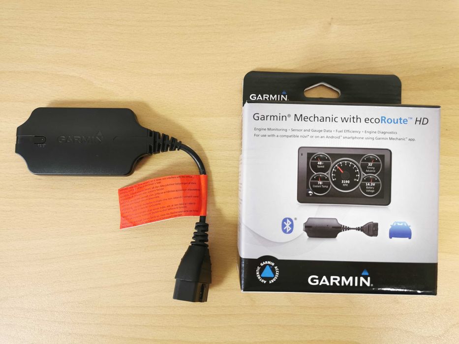 Garmin Nuvi с Garmin ecoRoute HD навигация и автомобилна диагностика