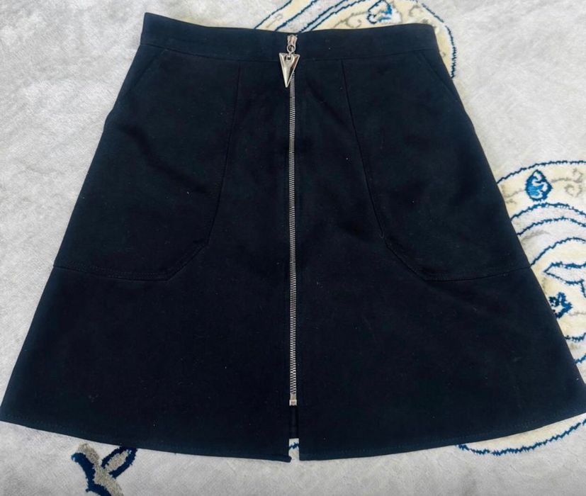 Юбка велюр женская