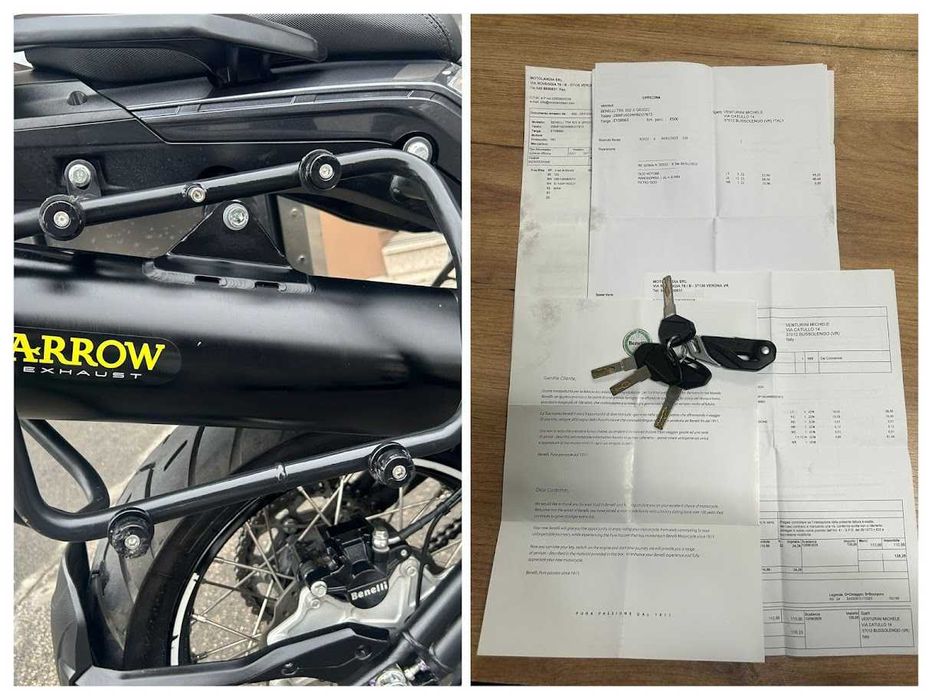 Benelli TRK 502X ABS Accesorizat A2 ~ Garantie 12 luni ~ Rate FIXE