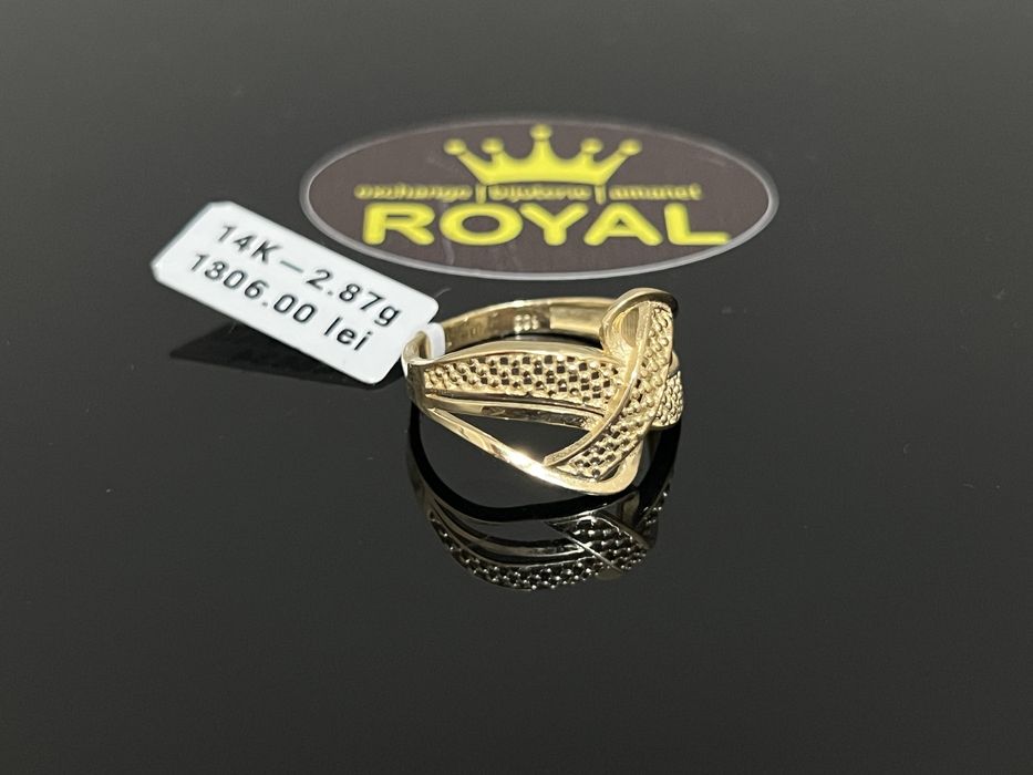 Bijuteria Royal CB : Inel dama aur 14K 585   2,87 grame