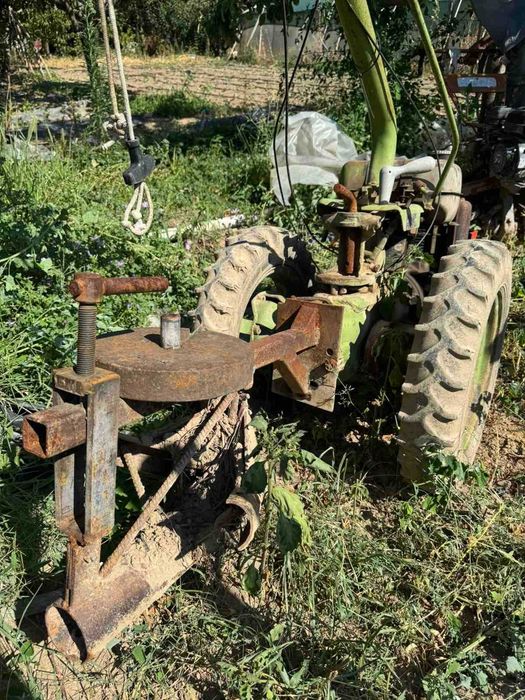 Сръбски мотокултиватор ИМТ 509 с плуг и фреза