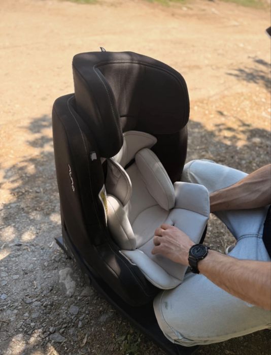 Scaun auto Nuna Rebl 0-18 + baza isofix 360 grade