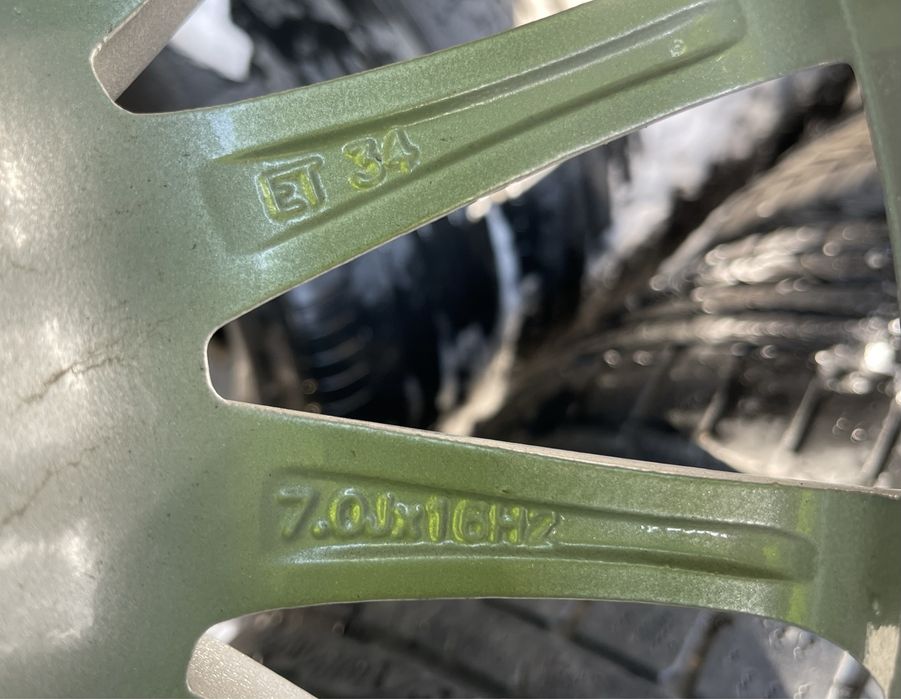 Set jante aliaj R16 Alfa Romeo Fiat 5x98 cu anvelope de vara