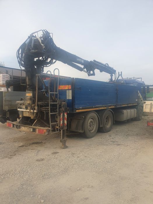 Vand camion MAN l200 cu macara