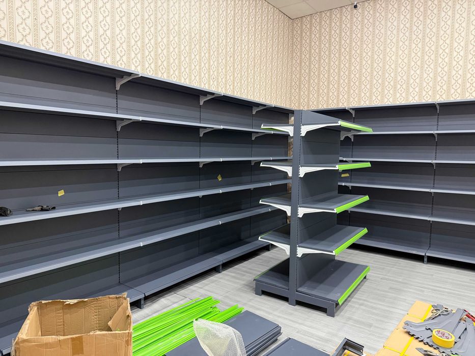 Дўконга темир полка | ТАЙЁРИ БОР | Савдо стеллажлари | Стеллаж | Полка