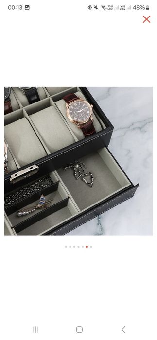 Футляр для часов и украшений. Новый