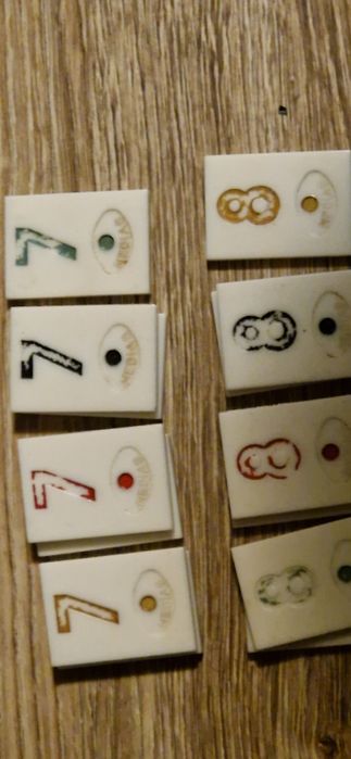 Vând 2 seturi 97 si 76 piese de remi tip Mediaș