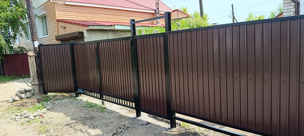 Изготовление металлоконструкций на заказ, забор , ворота, качели