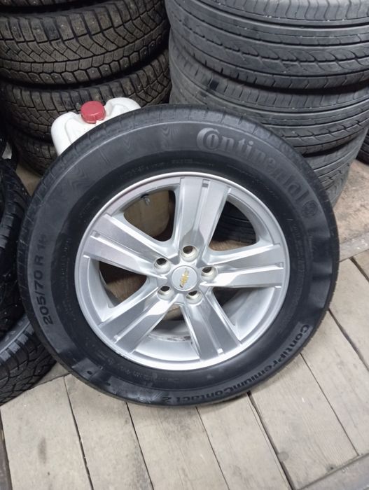 Диски с резиной на Шевроле