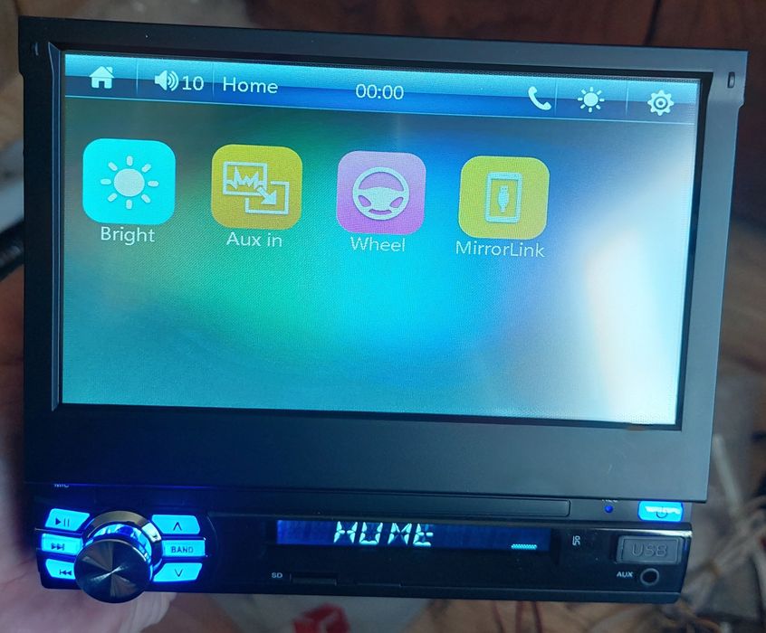 Мултимедия 1 дин универсална навигация 1 din android  windows + камера