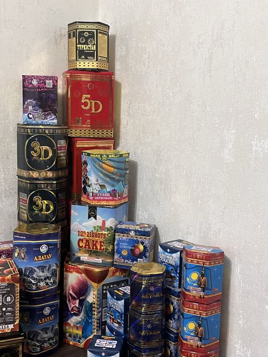 Фейерверки, салюты. Есть доставка.