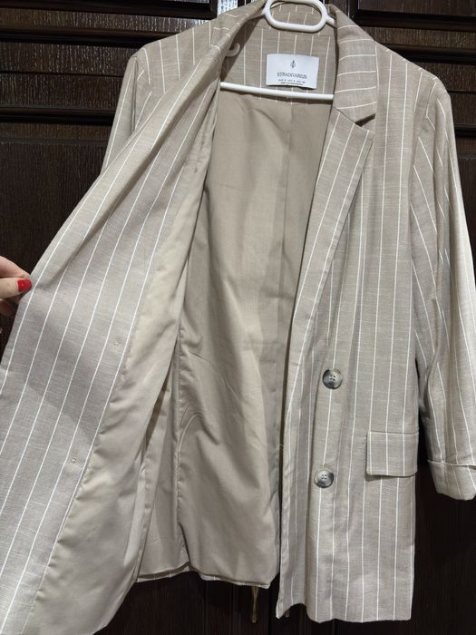 Ленено сако Stradivarius