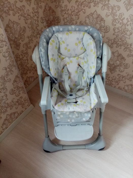Стульчик для кормления трансформер 3 в 1 Chicco Polly