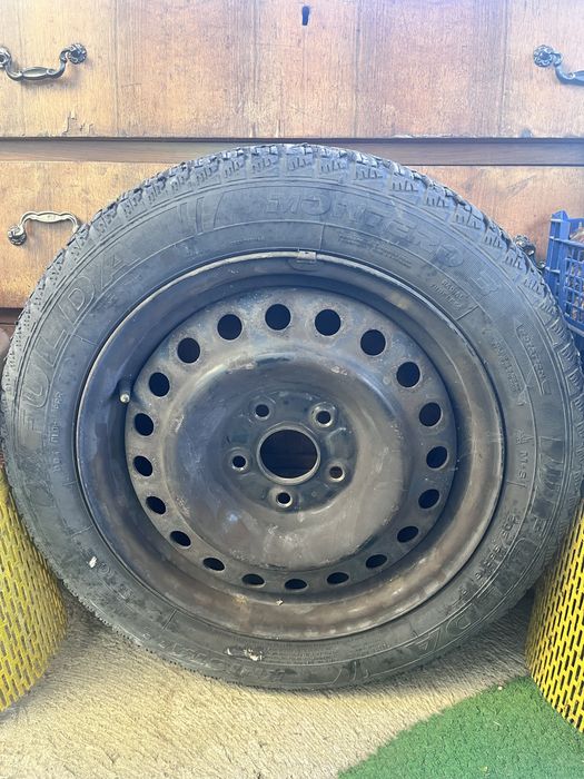Комплект 4 бр. Зимни гуми Fulda 205/55 R16 с железни джанти