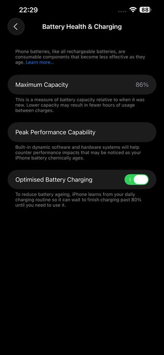 Iphone 13 PRO MAX 256 gb (stare perfecta) 86% battery life