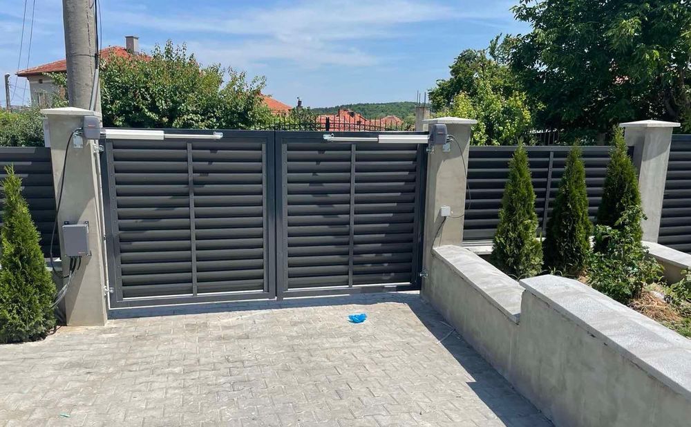 Метални дворни и плъзгащи врати - Оградки БГ