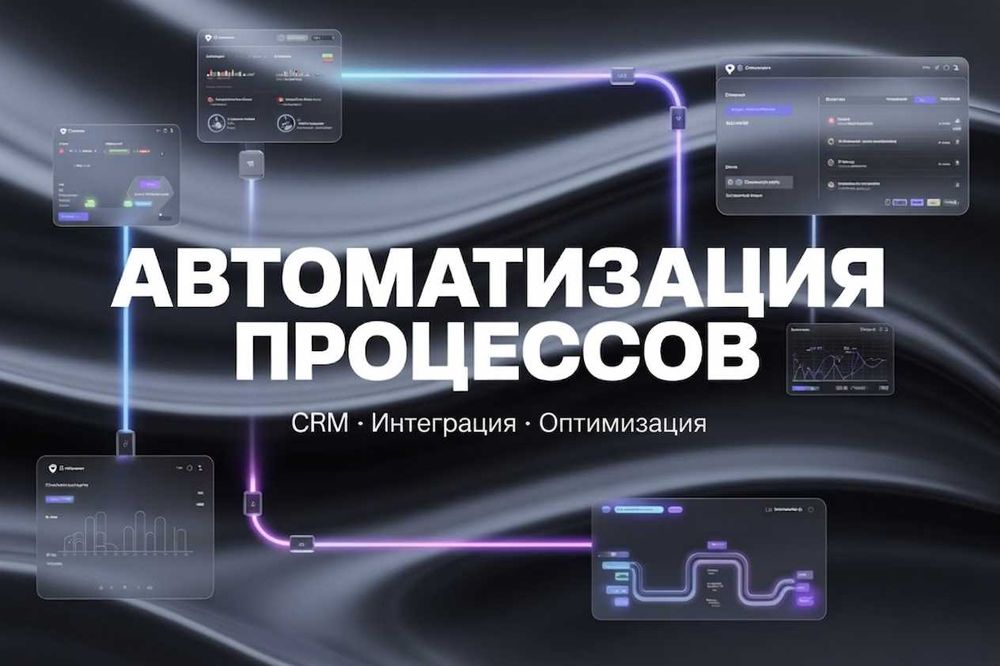 Автоматизация бизнеса — интеграции, боты, уведомления под ключ